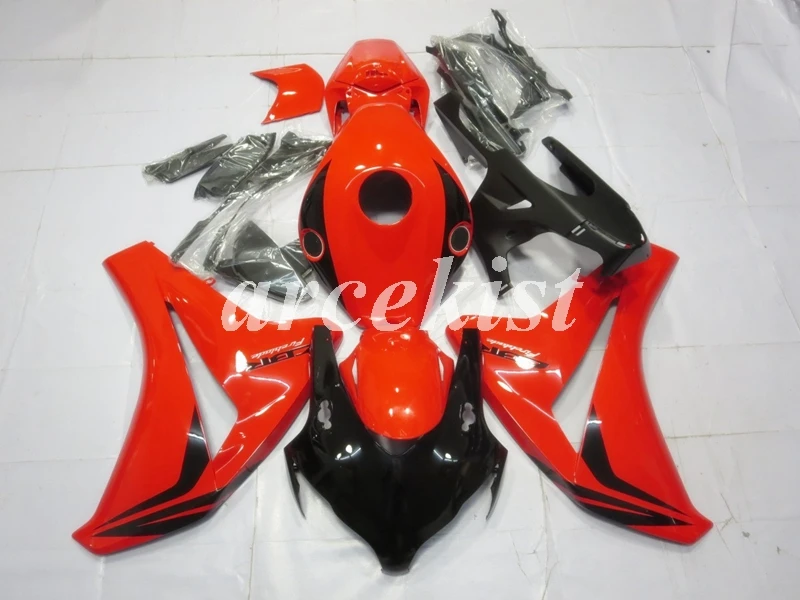 4 подарки ABS(литьевая форма) мотоцикл Полный Обтекатель кузова Набор для Honda CBR1000RR 2008 2009 2010 2011 черный матовый