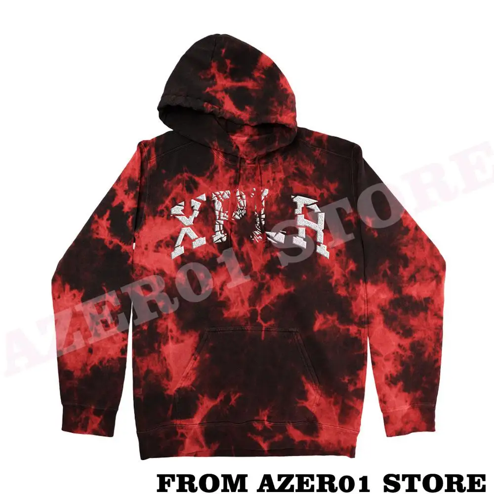 XPLR красные толстовки с капюшоном новый логотип Sam Colby Merch зимняя уличная одежда