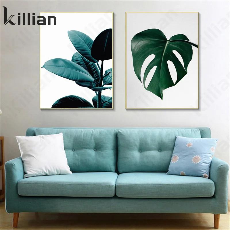 

Leaf Plant Poster Dance Girl Painting Wall Art Canvas Home Decoration Nordic Poster Home Kitchen Bedroom Home Wall Art Decor