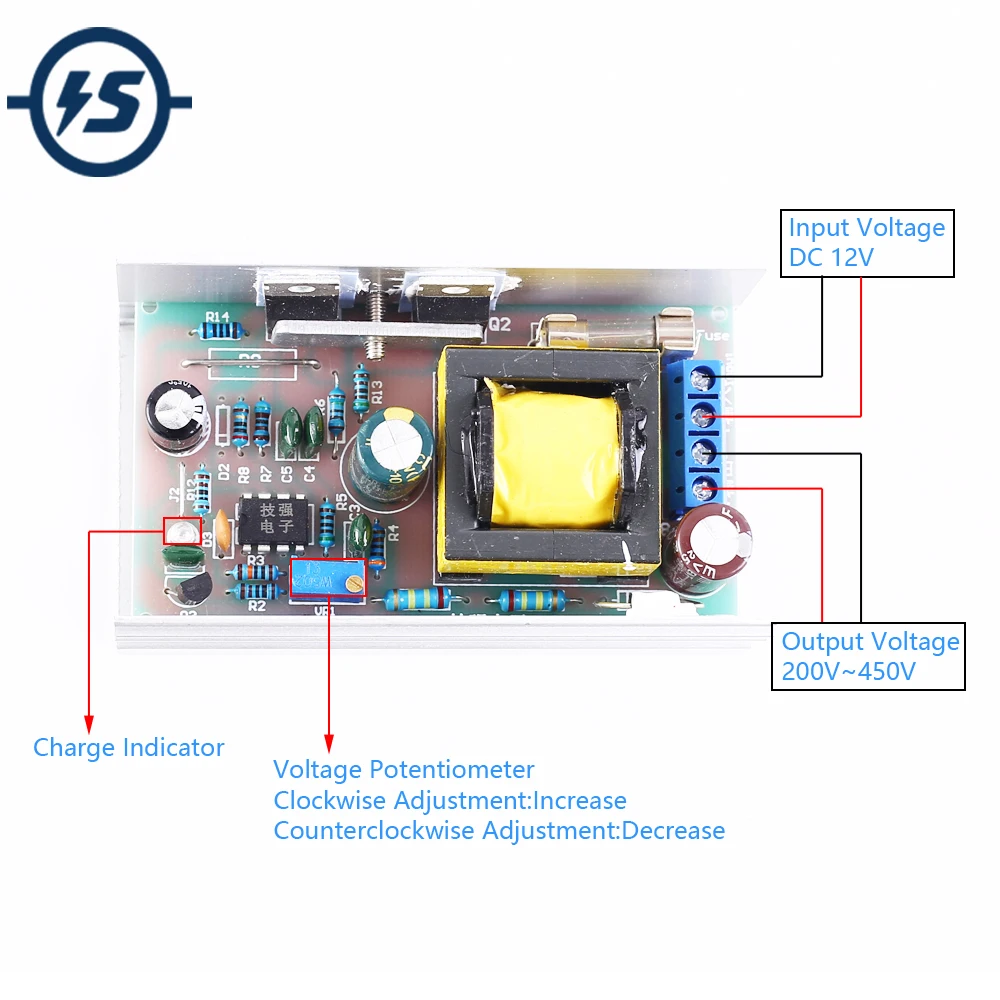 Повышающий Модуль источника питания преобразователь напряжения регулируемая