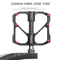 mtb pedal quick release road bike pedal non slip ultra light mountain bike pedal carbon fiber 3 bearing pedle accessories