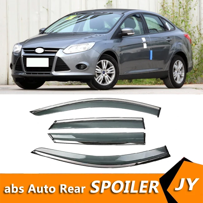 

For FORD Focus 2012 Window Visor Vent Shades Sun Rain Deflector Guard For FORD Focus Auto Accessories 4PCS/SET
