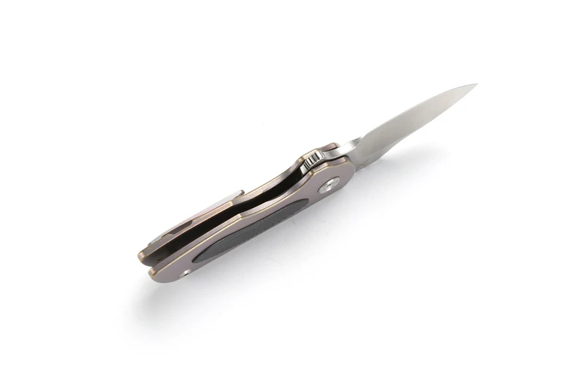 Складной нож dicoria YX 630 Flipper С Титановой ручкой лезвие 14C28N шариковый подшипник