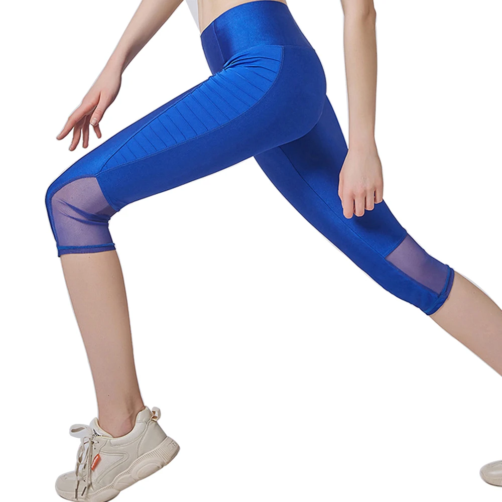 

BOKAMODA Womens Sports High Waisted Workout Legging Breathable Quick Drying Butt Lift Yoga Pants Mesh Yoga Tights Leggings Pant