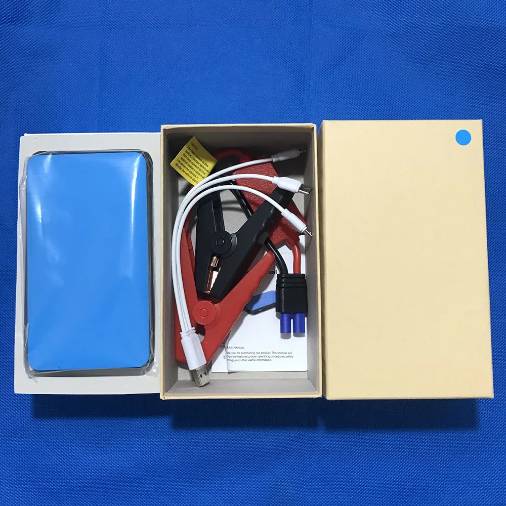 Новый портативный внешний аккумулятор для запуска автомобиля 12 В двигателя