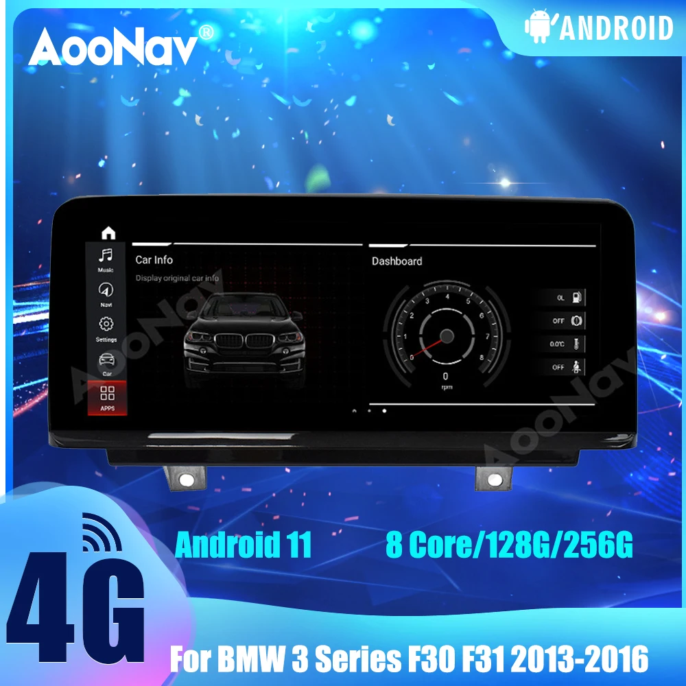 

Автомагнитола 2 Din 256G для BMW 3 серии F30 F31 2013-2016 Android 11 сенсорный экран Sceen GPS навигация Авторадио мультимедийный плеер