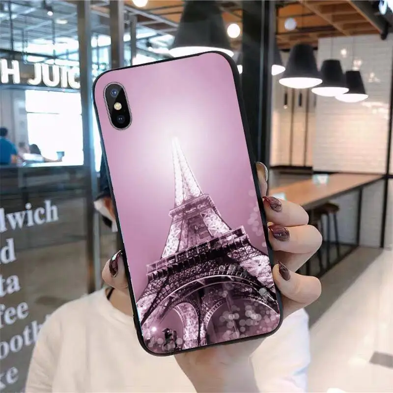 

France Paris the Eiffel Tower Phone Case for iPhone 11 12 pro XS MAX 8 7 6 6S Plus X 5S SE 2020 mini