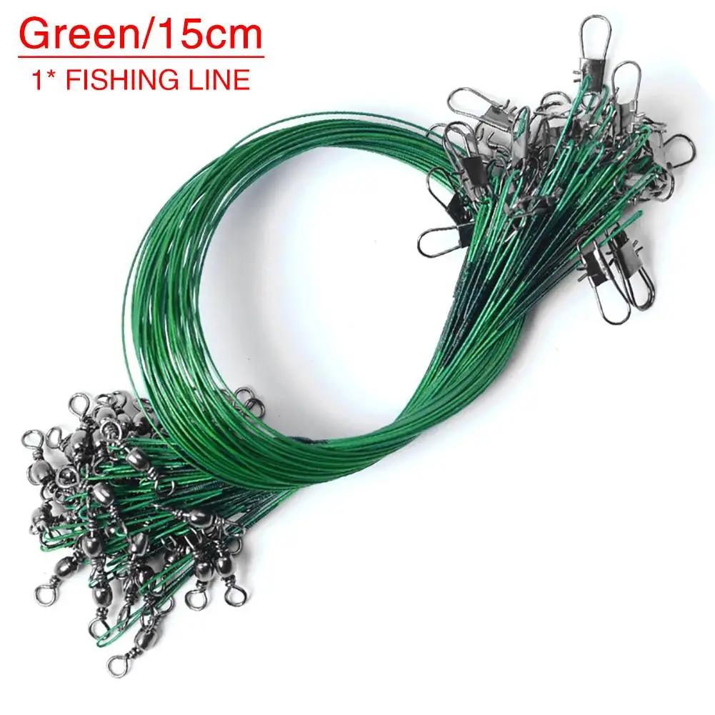 Рыболовные снасти приманка стальной провод передний проводник рыболовная леска