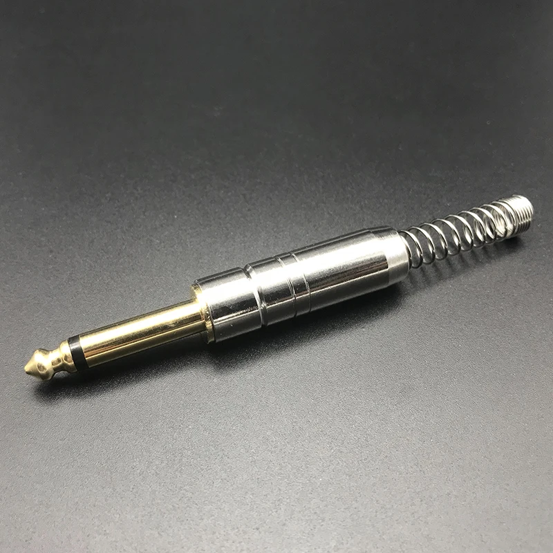 4 шт. 6 35 мм 3 полюс стерео аудиоразъём на усилитель микрофона ra кабель Разъем под