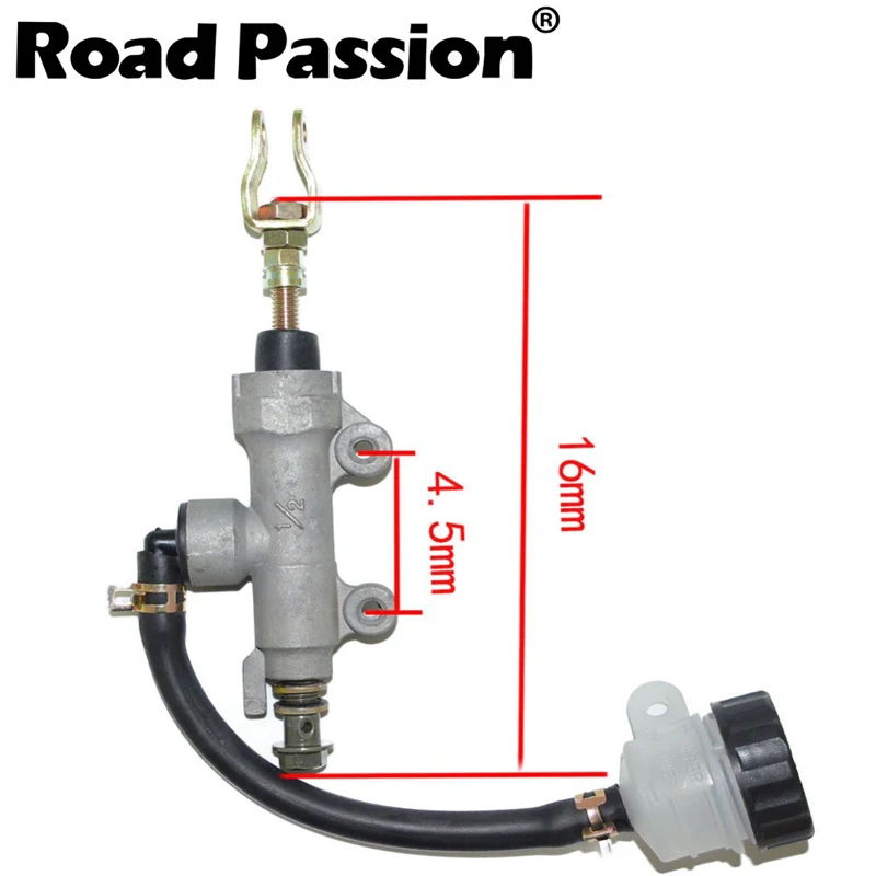 

1 PC Motorcycle Rear Foot Hydraulic Brake Pump For HONDA CBR250 VT250 Hornet 250 CB400 CB-1 CBR400 VFR400 VTEC I II III