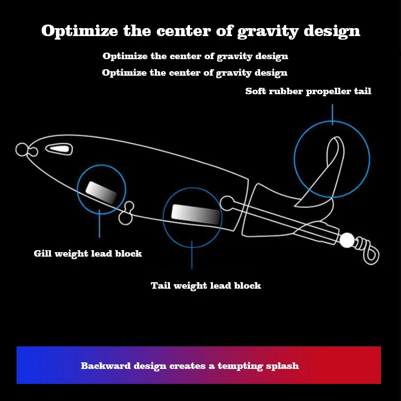 Приманка для ловли карпа летние рыболовные принадлежности Whopper Plopper спиннинг