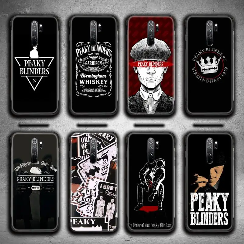 

Peaky Blinders Thomas Shelby Phone Case for Redmi Note 9 8 8T 8A 7 6 6A Go Pro Max Redmi 9 K20 K30 Pro