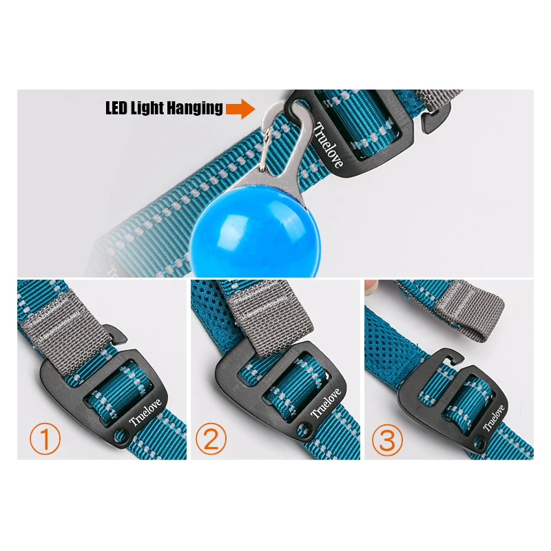 Truelove поводок для домашних животных Регулируемый Нейлоновый Поводок собак