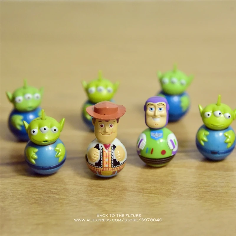 Disney Toy Story 4 Вуди Базз Лайтер tumbler 3 5 см версия Q фигурки Мини-куклы детская игрушка