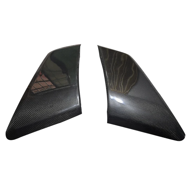 Углеродное волокно задний крылья декоративной отделкой сбоку совки для Ford Mustang
