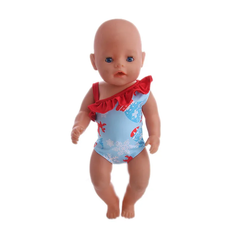 Кукла Одежда Единорог Русалка купальник для 18 дюймов американский и 43 см Born Baby наше поколение Рождество День рождения подарок для девочки - Цвет: n1441