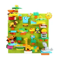 Конструктор Большой Мраморный Race Run, строительные блоки, воронка, трек, специальная скользящая передача, совместимые детали кирпича - изображение