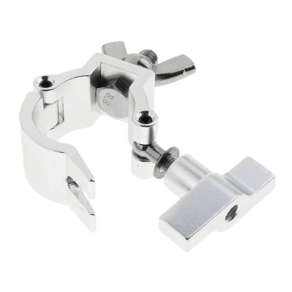 

Heavy Duty 75kg Stage Light Hook Clamp Mount Fit 32mm-35mm OD Tubing Pipe 10x3cm