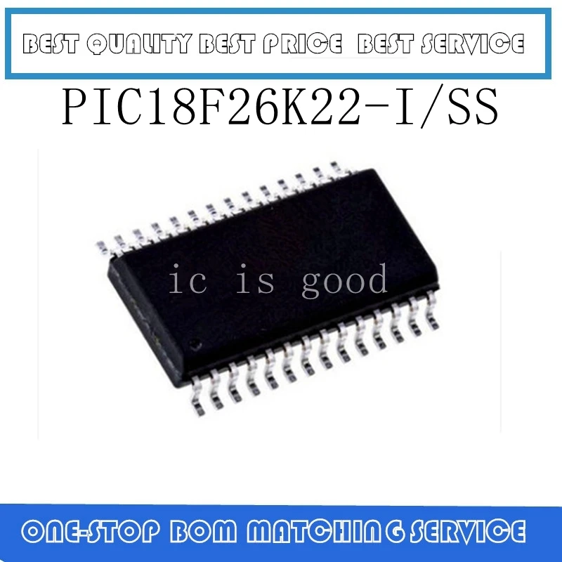 

10PCS~50PCS PIC18F26K22 PIC18F26K22-I/SS SSOP-28