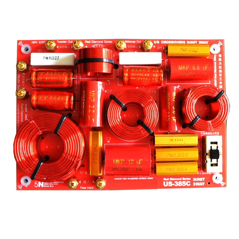 HIFIDIY LIVE US-385C 3-полосный 3 динамика (Высокочастотный динамик + средний бас) HiFi