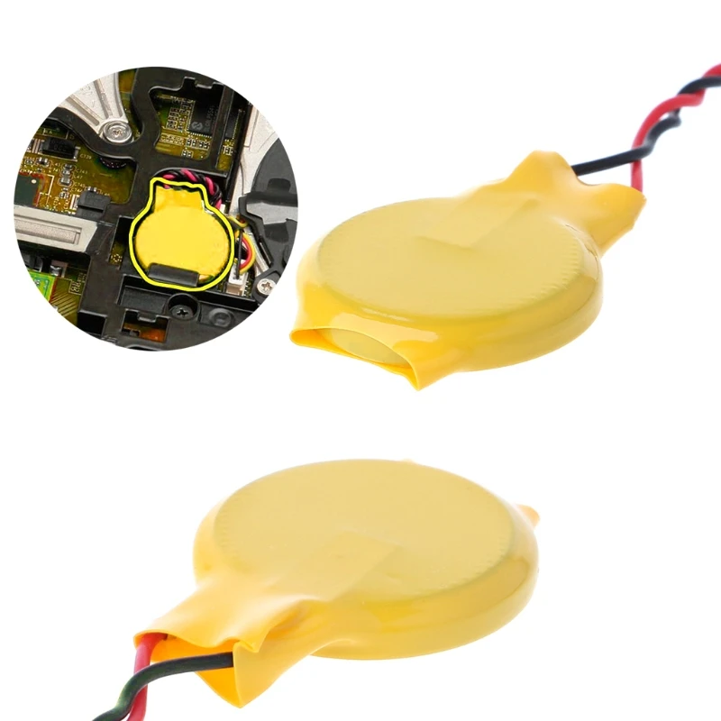 10 шт. CR2032 2032 провод аккумулятора 2 pin-материнская плата для ноутбука BIOS CMOS батарея