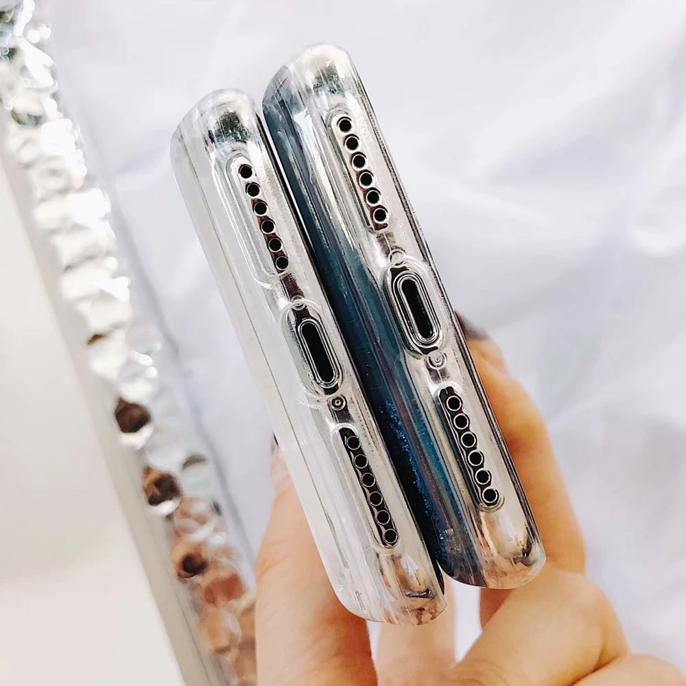 Блестящий Жидкий чехол для телефона Samsung Galaxy S6 S7 Edge S8 S9 S10 Plus Note 8 9 10 J5 J7 Prime 2016 J4 J6 J8 A7