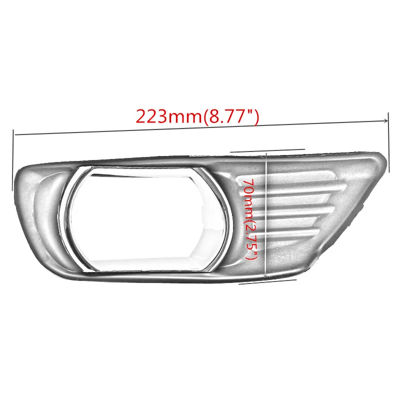Для Toyota Camry 2007-2009 передний бампер Нижняя противотумансветильник фара накладка