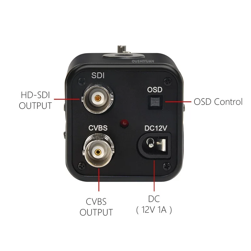 Промышленная камера видеонаблюдения безопасности с зум объективом 2 8 12 мм МП 1080P