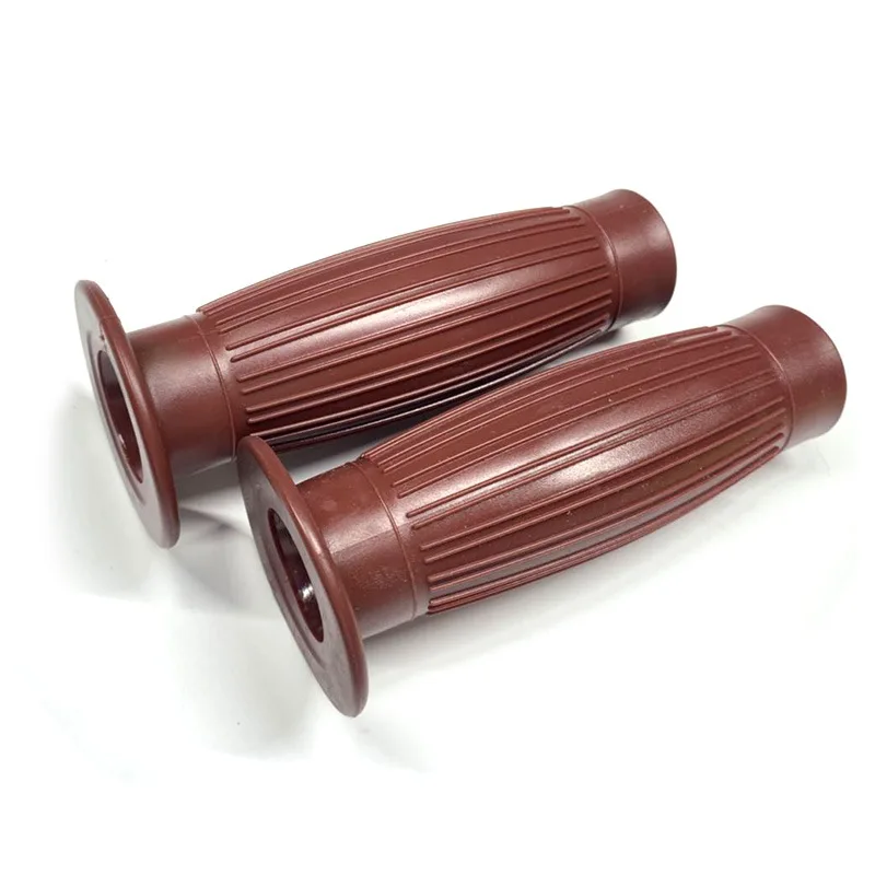 Ручка 7/8 дюйма ретро резиновая мотоциклетная велосипедная винтажная ручка для