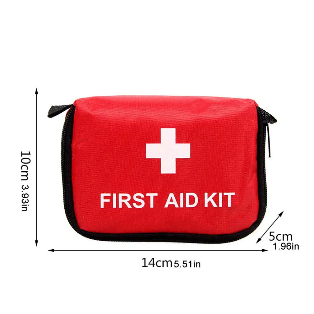 

9 pieces Small Emergency Kit Set Outdoor Family Car Gift First Aid Kit High-density ripstop easy pick and place items