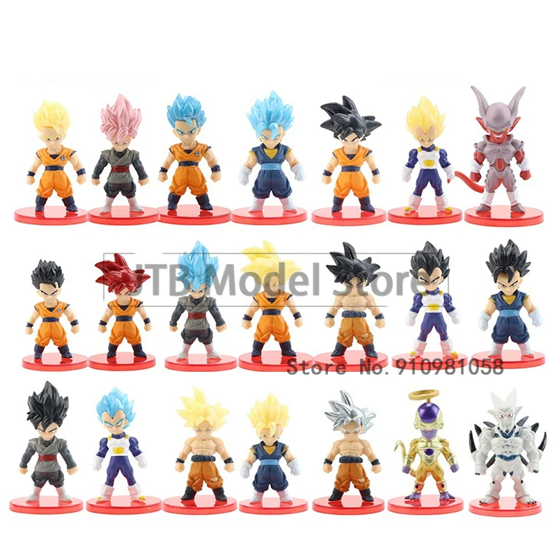 Dragon Ball Z фигурку аниме фигурки KAKAROT версии 8 см ПВХ Вегета статуя коллекция игрушка
