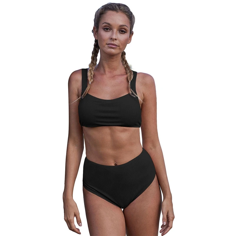 

Women's Sexy Bikini Set Hollow Solid Color Swimsuit Swimwear Women Beachwear Swimsuit Bikini Set