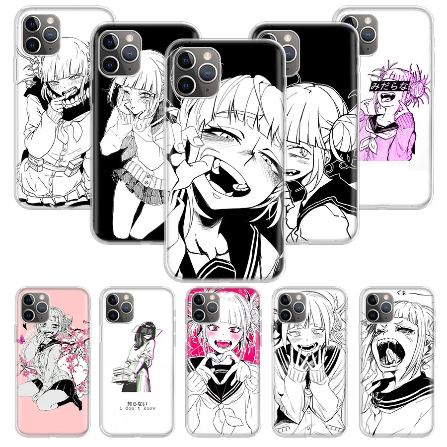 

Anime Himiko Toga Boku cute Phone Case For Apple iPhone 11 14 13 12 Pro XS Max XR X 7 8 6 6S Plus Mini 5 5S SE Soft Shell Cover