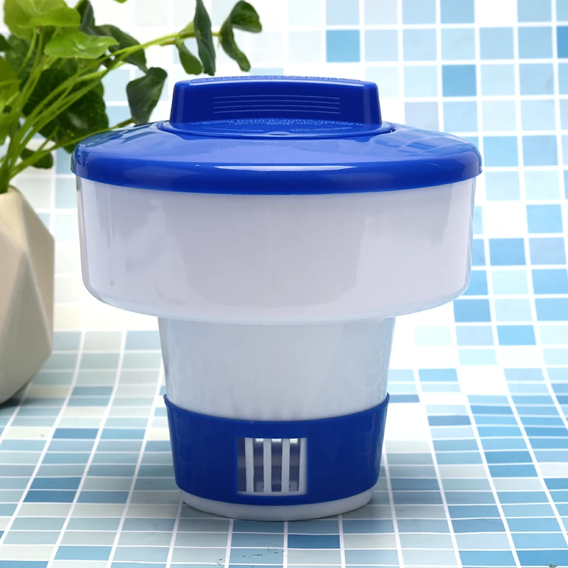 Бассейн спа хлор бром химические таблетки Tab плавающий диспенсер для бассейна 18