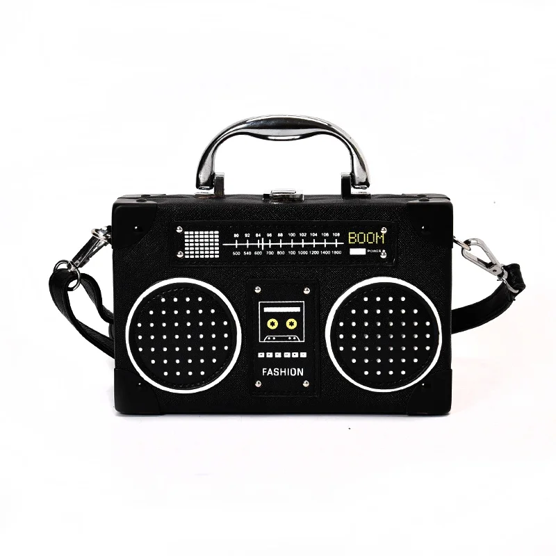 Женская сумка через плечо в ретро-стиле с радиоприемником | Багаж и сумки