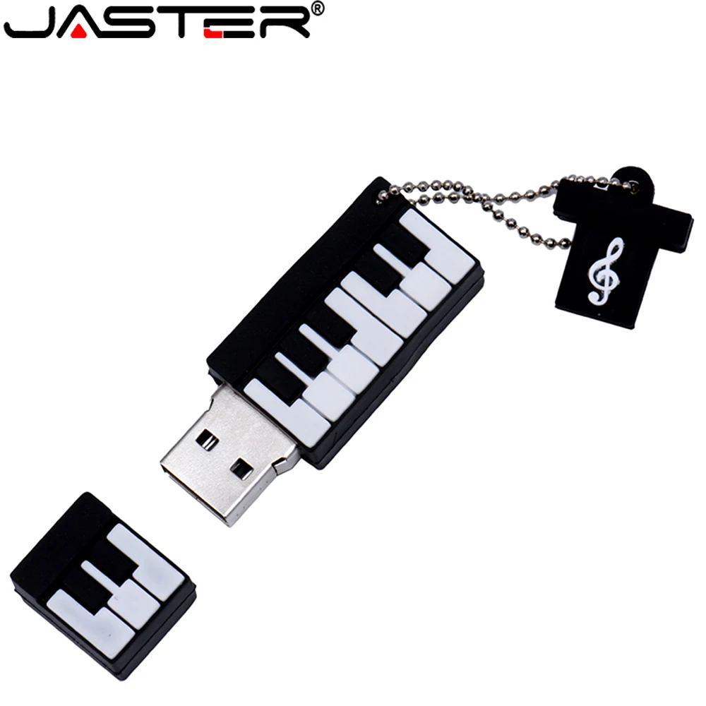 

JASTER Cartoon usb 2.0 Musical instrument piano guitar note violin 128GB USB flash drive pen drive 4GB 8GB 16GB 32GB 64GB U disk