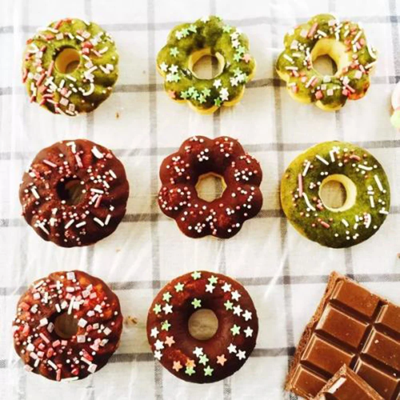 1 шт. практичный инструмент для пончиков резак вафель и форма сладких блюд конфет