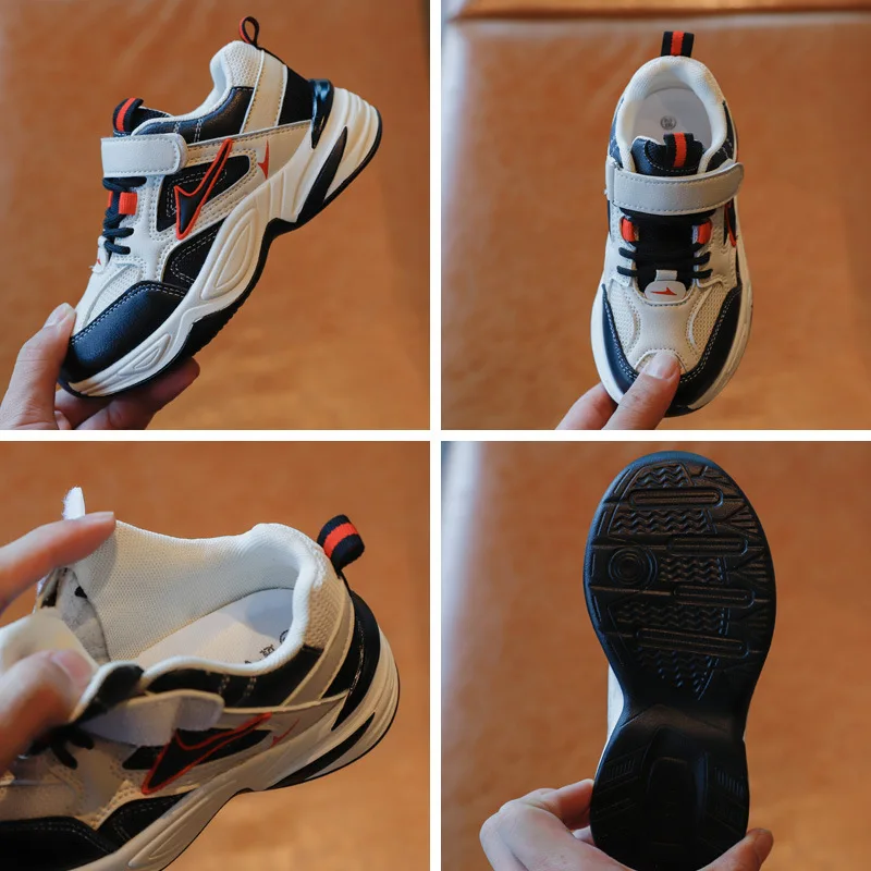 

Boys Breathable Old Shoes 2021 Spring New Children's Casual Sports Shoes Girls Foreign Style Running Shoes Children's Sneakers