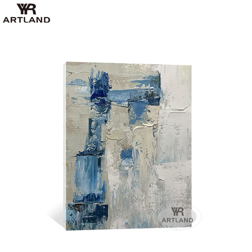 Современная абстрактная картина маслом на холсте ручной работы 100% настенное