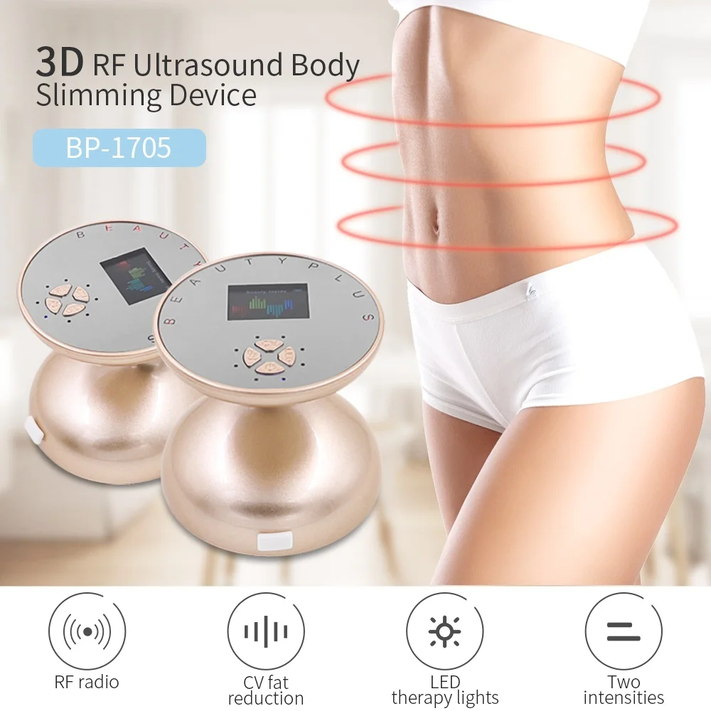 RF Radio Cavitation Ultrasound Body Slimming Device High Frequency Belly Fat Burn Weight Loss Anti Cellulite Wrinkle Beauty Care