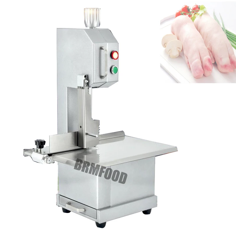 

Напольная электрическая ленточная пила для мяса мясника, машина для резки мяса и костей