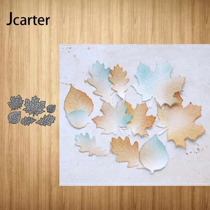 Различные кленовый лист формы листья металлический Трафаретный вырубной штамп