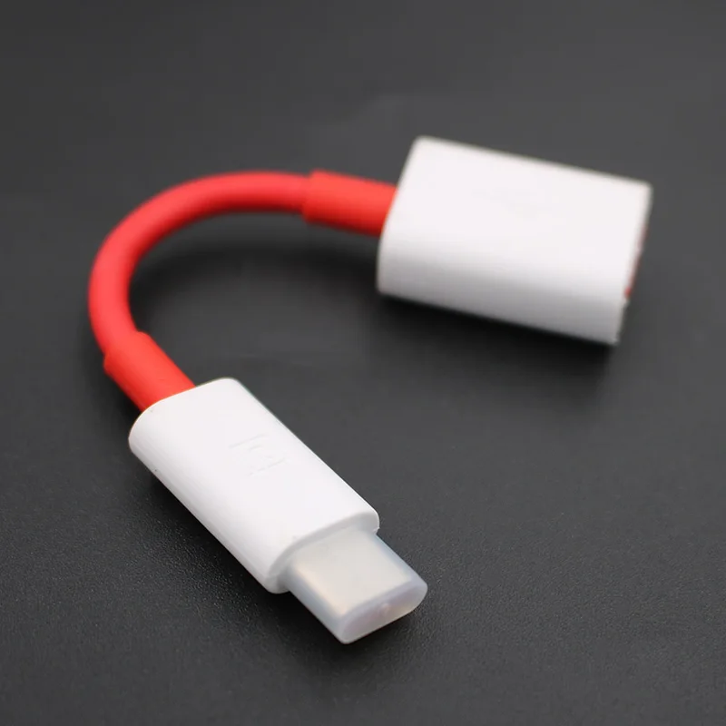 OnePlus оригинальный USB Type-C OTG адаптер конвертер кабель передачи данных для 3 3T 5 6 Three T