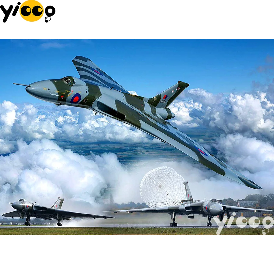 

Full Square/Round drill diamond Painting Vulcan bomber 5D DIY diamond embroidery mosaic Decoration painting BX0672