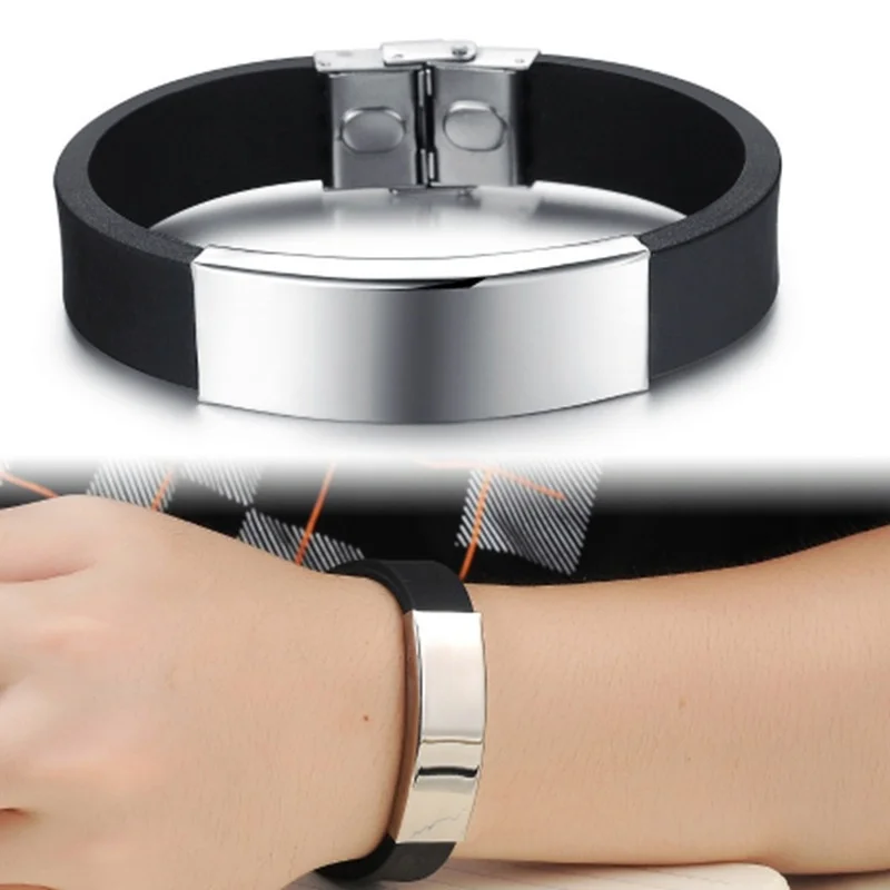 

Fashion Retro Casual Charm Men's Bracelet Punk Shiny Leather Bracelet Boys Christmas Gifts Birthday Gifts