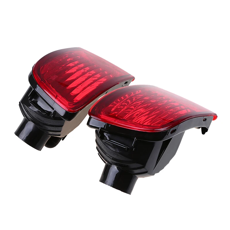 POSSBAY красный объектив заднего бампера отражатель задний противотуманный