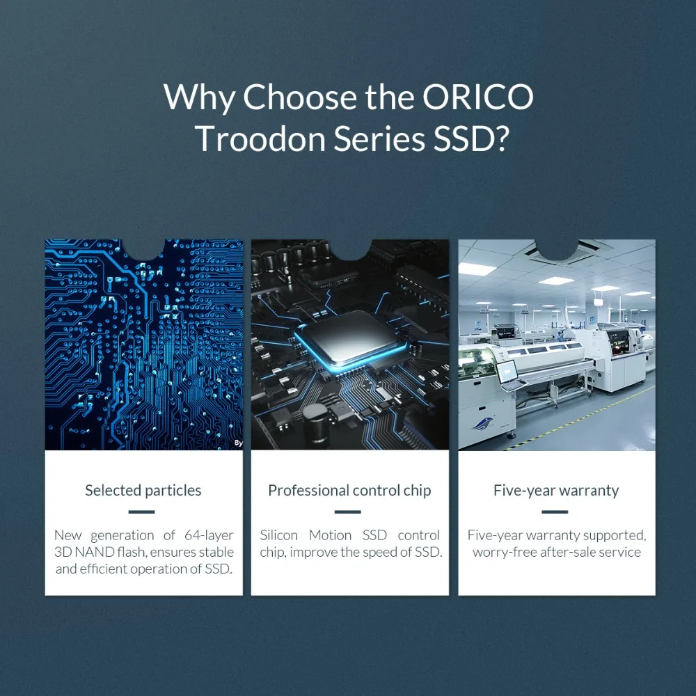 ORICO твердотельный жесткий диск 128 ГБ 256 512 1 ТБ SSD 2,5 дюймов SATA SSD 1 ТБ Внутренний твердотельный диск для настольного компьютера ноутбука