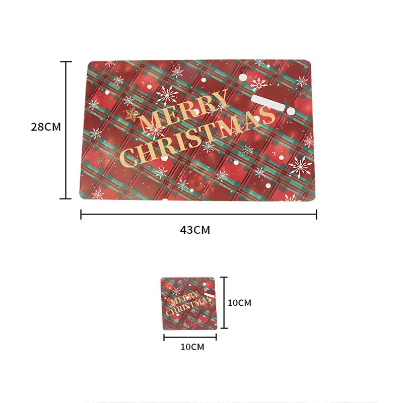 Набор из 12 предметов подставка искусственного ПВХ коврик для кухонного