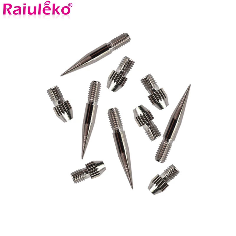 100 пар сменная Лазерная плазменная ручка толстые иглы + колпачки для татуажа