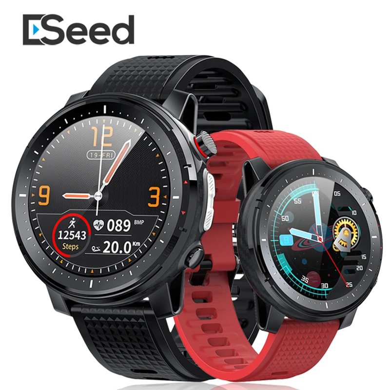 Мужские Смарт часы ESEED 2021 водонепроницаемые IP68 Bluetooth управление музыкой камера
